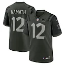 Zennovawear Joe Namath New York Jets 2025 Rivalries Collection Retired Player Game Jersey - Gotham Green