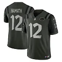 Zennovawear Joe Namath New York Jets 2025 Rivalries Collection Stitched Limited Jersey - Gotham Green