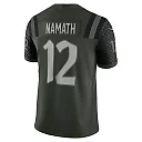 Zennovawear Joe Namath New York Jets 2025 Rivalries Collection Stitched Limited Jersey - Gotham Green