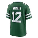 Zennovawear Joe Namath New York Jets Game Jersey - Legacy Green