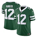 Zennovawear Joe Namath New York Jets Vapor FUSE. Limited Jersey - Legacy Green