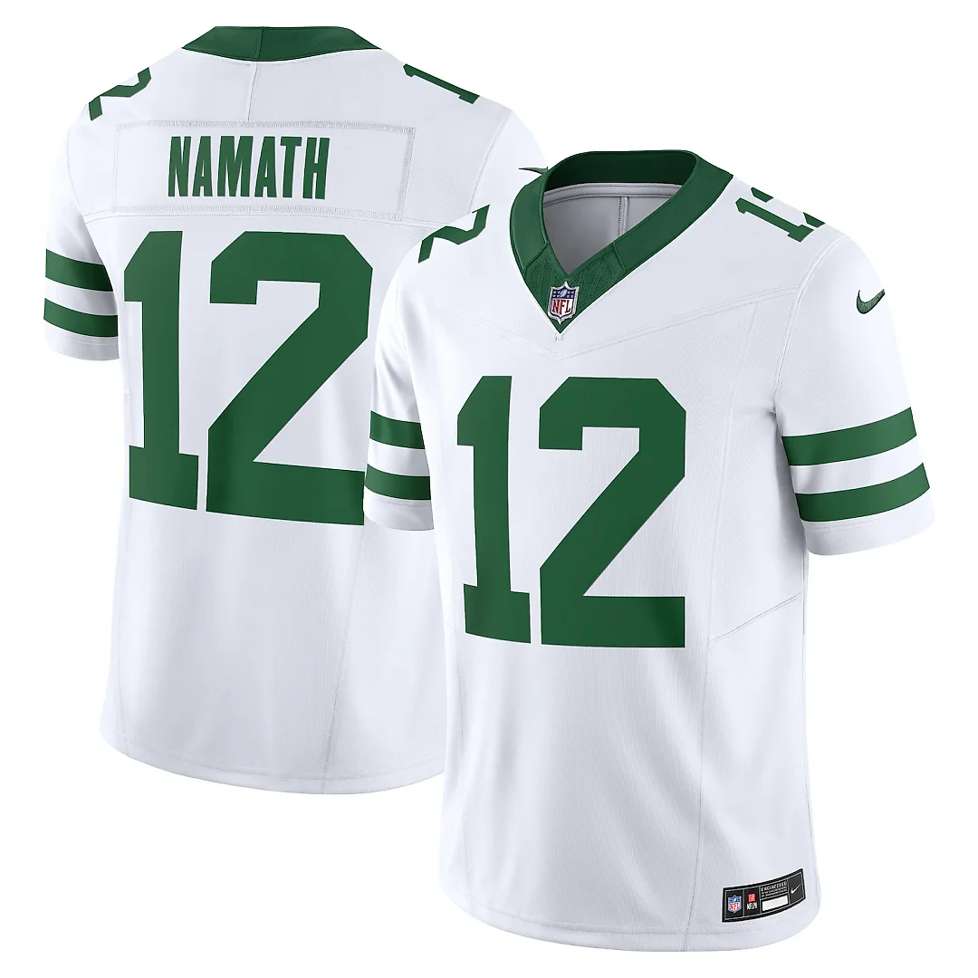 Zennovawear Joe Namath New York Jets Vapor FUSE. Limited Jersey - Legacy White