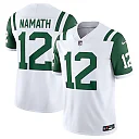 Zennovawear Joe Namath New York Jets Classic Alternate Vapor FUSE. Retired Player Limited Jersey - White