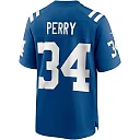Zennovawear Joe Perry Indianapolis Colts Game Retired Player Jersey - Royal