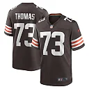 Zennovawear Joe Thomas Cleveland Browns Retired Player Game Jersey - Brown