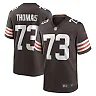Zennovawear Joe Thomas Cleveland Browns Retired Player Game Jersey - Brown