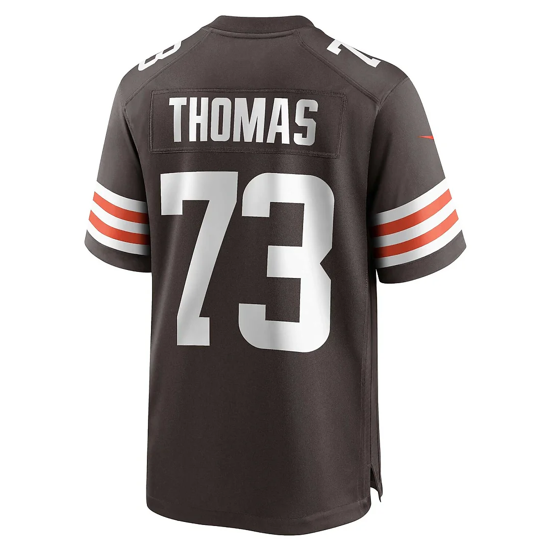 Zennovawear Joe Thomas Cleveland Browns Retired Player Game Jersey - Brown