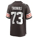 Zennovawear Joe Thomas Cleveland Browns Retired Player Game Jersey - Brown