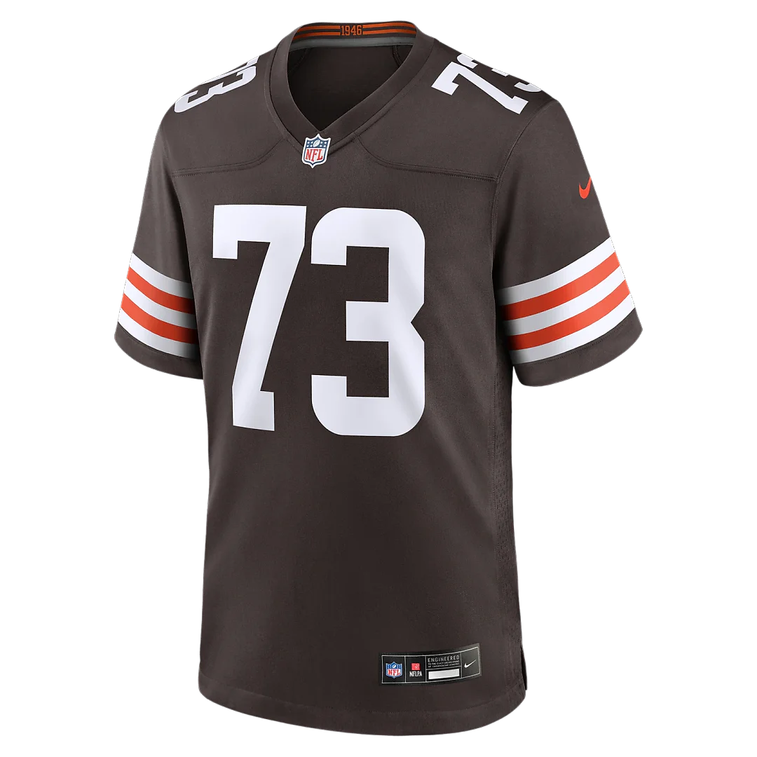Zennovawear Joe Thomas Cleveland Browns Retired Game Player Jersey - Brown