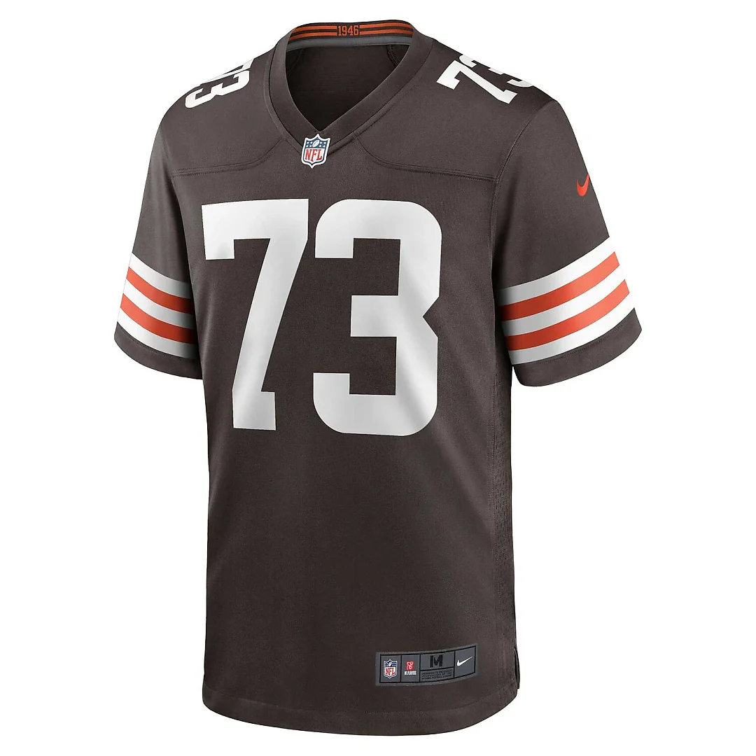 Zennovawear Joe Thomas Cleveland Browns Retired Player Game Jersey - Brown