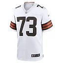 Zennovawear Joe Thomas Cleveland Browns Retired Game Player Jersey - White