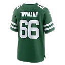 Zennovawear Joe Tippmann New York Jets Team Game Jersey - Legacy Green