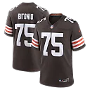 Zennovawear Joel Bitonio Cleveland Browns Game Jersey - Brown