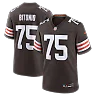 Zennovawear Joel Bitonio Cleveland Browns Game Jersey - Brown