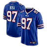 Zennovawear Joey Bosa Buffalo Bills Game Player Jersey - Royal