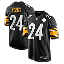 Zennovawear Joey Porter Jr. Pittsburgh Steelers Game Jersey - Black