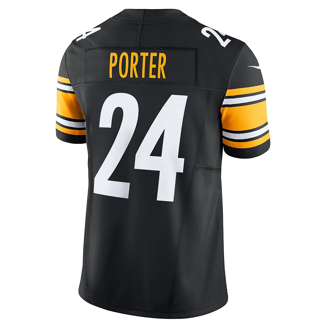 Zennovawear Joey Porter Jr. Pittsburgh Steelers Vapor FUSE. Limited Jersey - Black