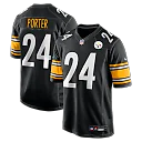 Zennovawear Joey Porter Jr. Pittsburgh Steelers Game Jersey - Black