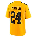 Zennovawear Joey Porter Jr. Pittsburgh Steelers Alternate 1933 Throwback Game Jersey - Gold