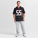 Zennovawear John Abraham Atlanta Falcons Game Retired Player Jersey - Black