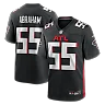 Zennovawear John Abraham Atlanta Falcons Game Retired Player Jersey - Black