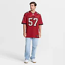 Zennovawear John Bullock Tampa Bay Buccaneers Team Game Jersey - Red