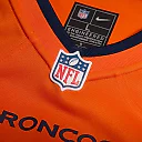 Zennovawear John Elway Denver Broncos Team Retired Player Game Jersey - Orange