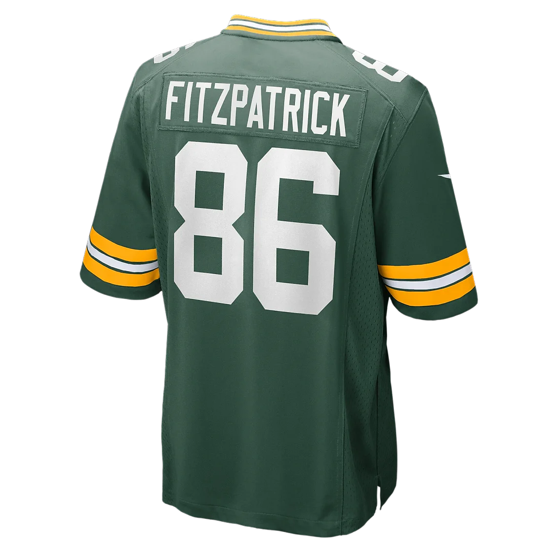 Zennovawear John FitzPatrick Green Bay Packers Team Game Jersey - Green
