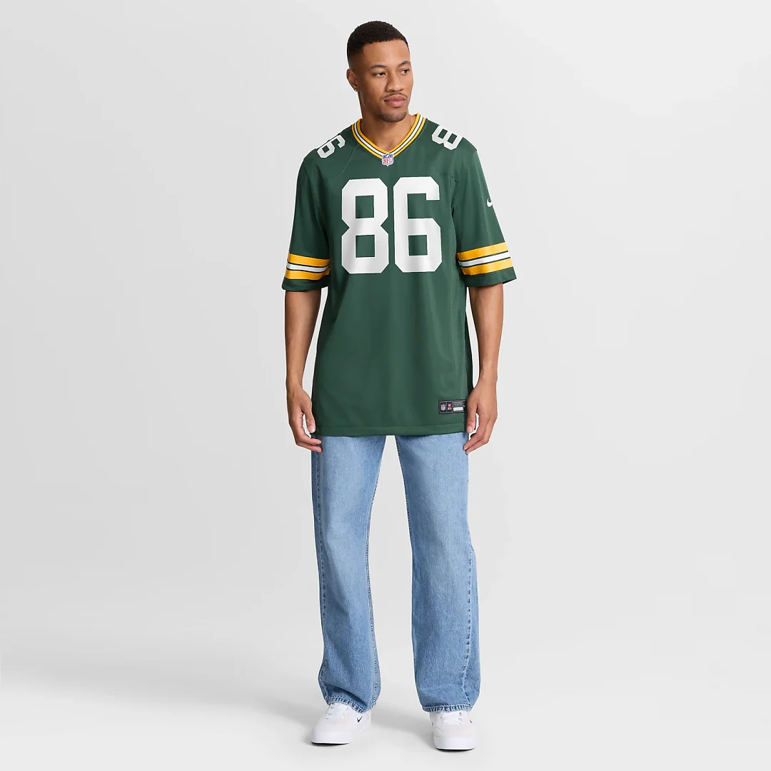 Zennovawear John FitzPatrick Green Bay Packers Team Game Jersey - Green