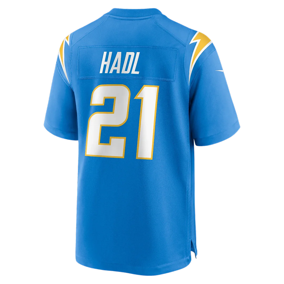 Zennovawear John Hadl Los Angeles Chargers Game Retired Player Jersey - Powder Blue