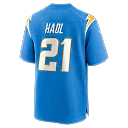 Zennovawear John Hadl Los Angeles Chargers Game Retired Player Jersey - Powder Blue