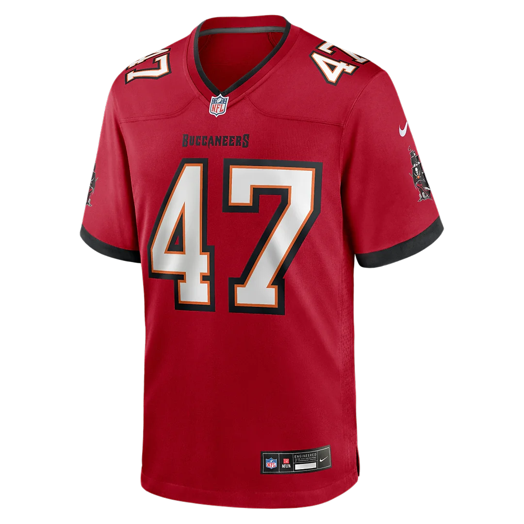 Zennovawear John Lynch Tampa Bay Buccaneers Game Retired Player Jersey - Red