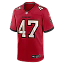Zennovawear John Lynch Tampa Bay Buccaneers Game Retired Player Jersey - Red