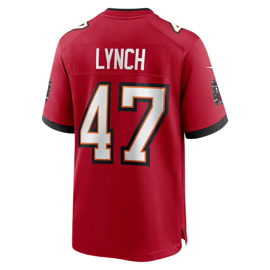 Zennovawear John Lynch Tampa Bay Buccaneers Game Retired Player Jersey - Red