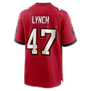 Zennovawear John Lynch Tampa Bay Buccaneers Game Retired Player Jersey - Red