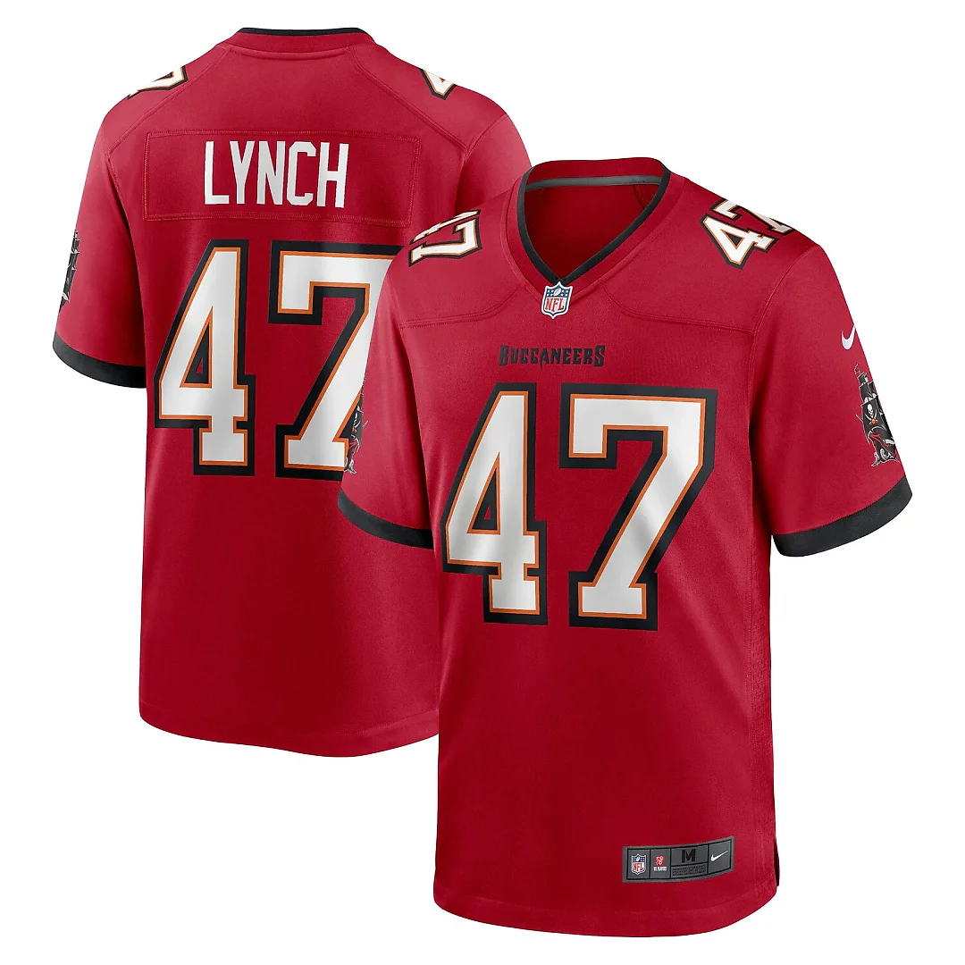 Zennovawear John Lynch Tampa Bay Buccaneers Retired Player Game Jersey - Red