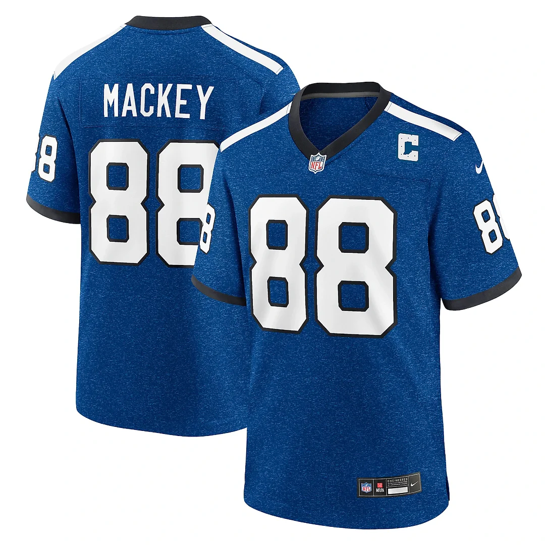 Zennovawear John Mackey Indianapolis Colts Retired Player Alternate Game Jersey - Blue