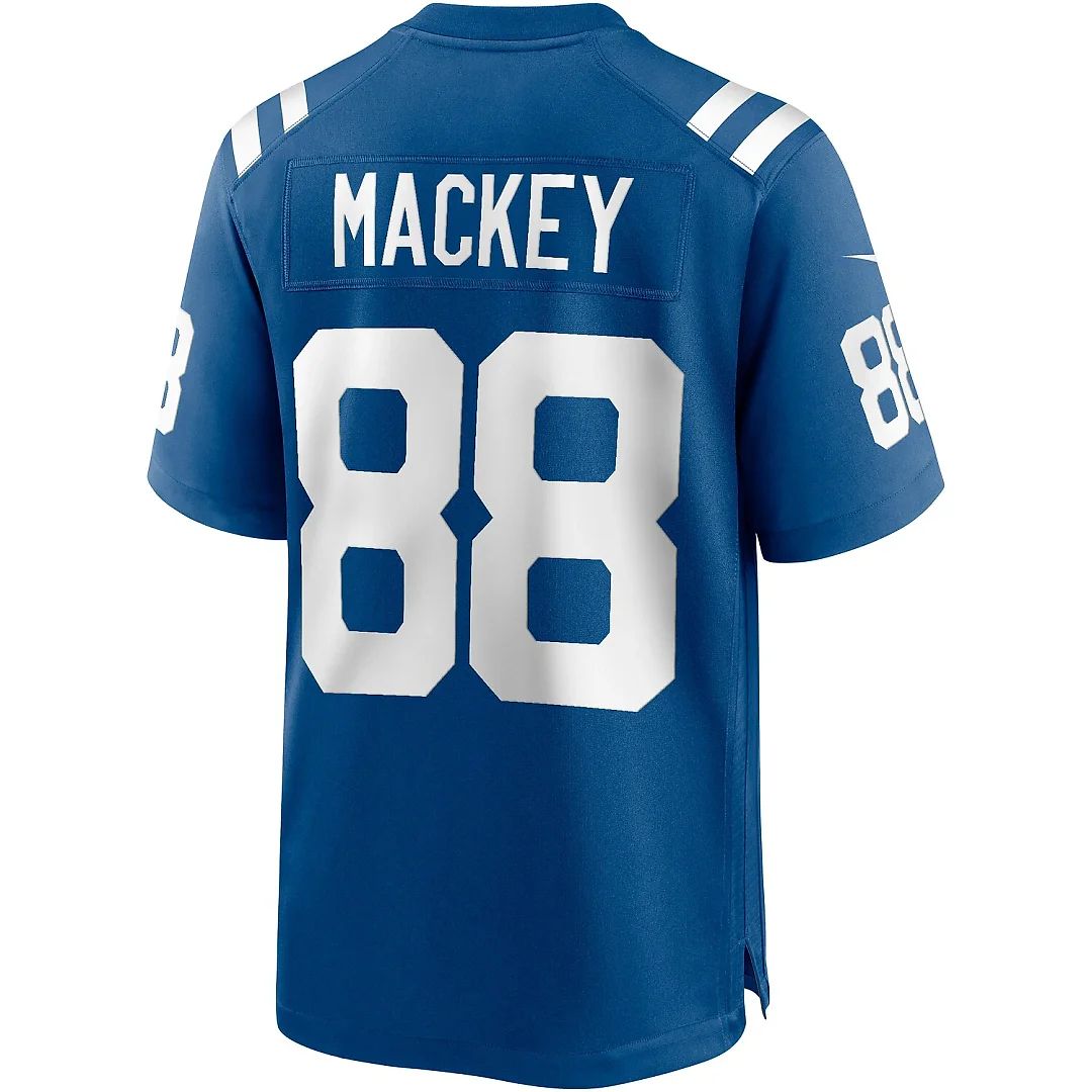 Zennovawear John Mackey Indianapolis Colts Game Retired Player Jersey - Royal