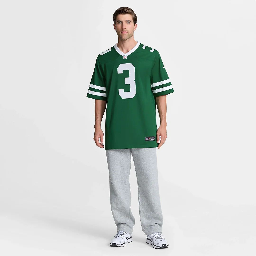 Zennovawear John Metchie III New York Jets Team Game Jersey - Legacy Green