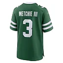Zennovawear John Metchie III New York Jets Team Game Jersey - Legacy Green