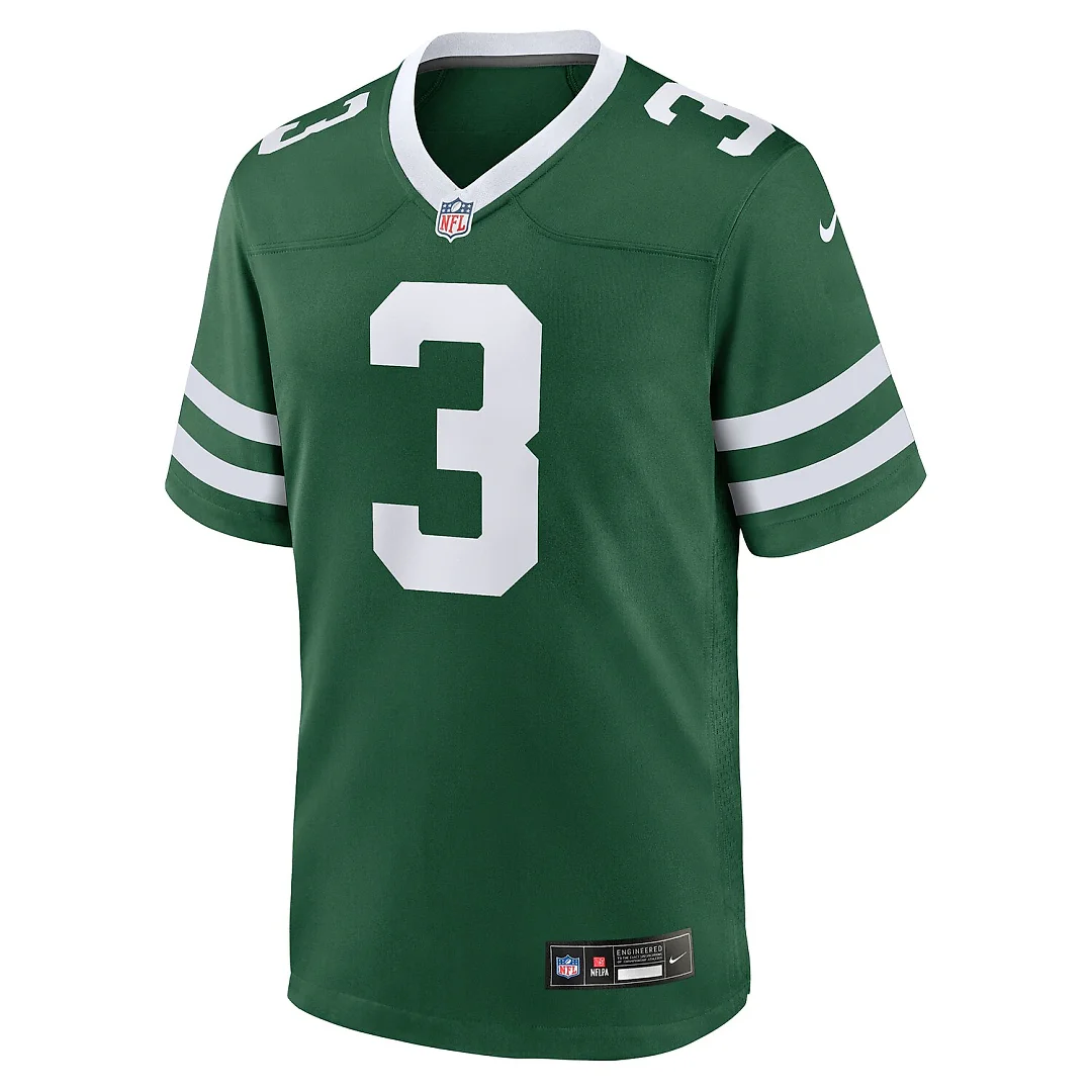 Zennovawear John Metchie III New York Jets Team Game Jersey - Legacy Green