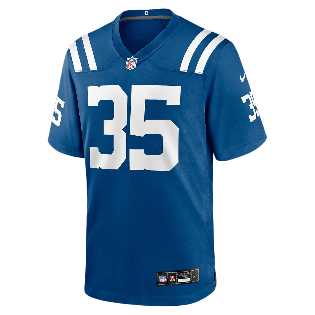 Zennovawear Johnathan Edwards Indianapolis Colts Team Game Jersey - Royal