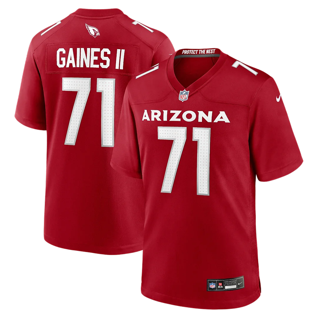 Zennovawear Jon Gaines II Arizona Cardinals Team Game Jersey - Cardinal
