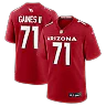 Zennovawear Jon Gaines II Arizona Cardinals Team Game Jersey - Cardinal