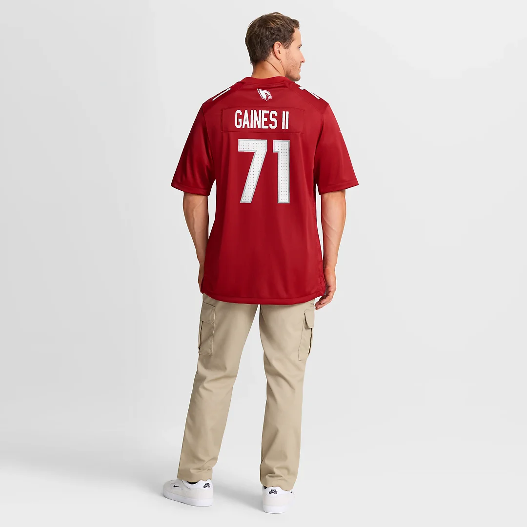 Zennovawear Jon Gaines II Arizona Cardinals Team Game Jersey - Cardinal
