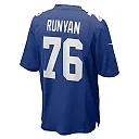 Zennovawear Jon Runyan New York Giants Team Game Jersey - Royal