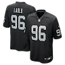 Zennovawear Jonah Laulu Las Vegas Raiders Team Game Jersey - Black