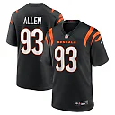 Zennovawear Jonathan Allen Cincinnati Bengals Team Game Jersey - Black