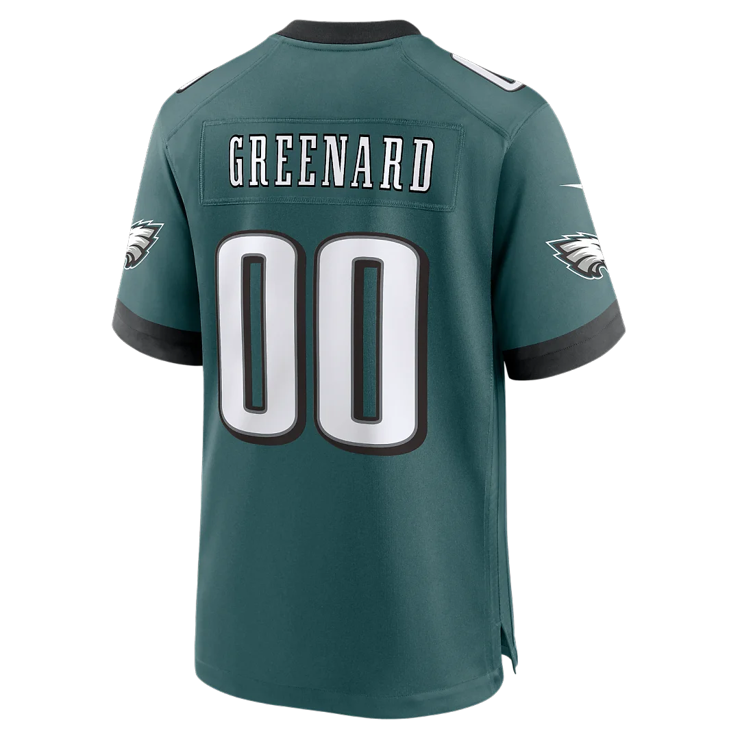 Zennovawear Jonathan Greenard Philadelphia Eagles Game Jersey - Midnight Green
