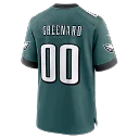 Zennovawear Jonathan Greenard Philadelphia Eagles Game Jersey - Midnight Green